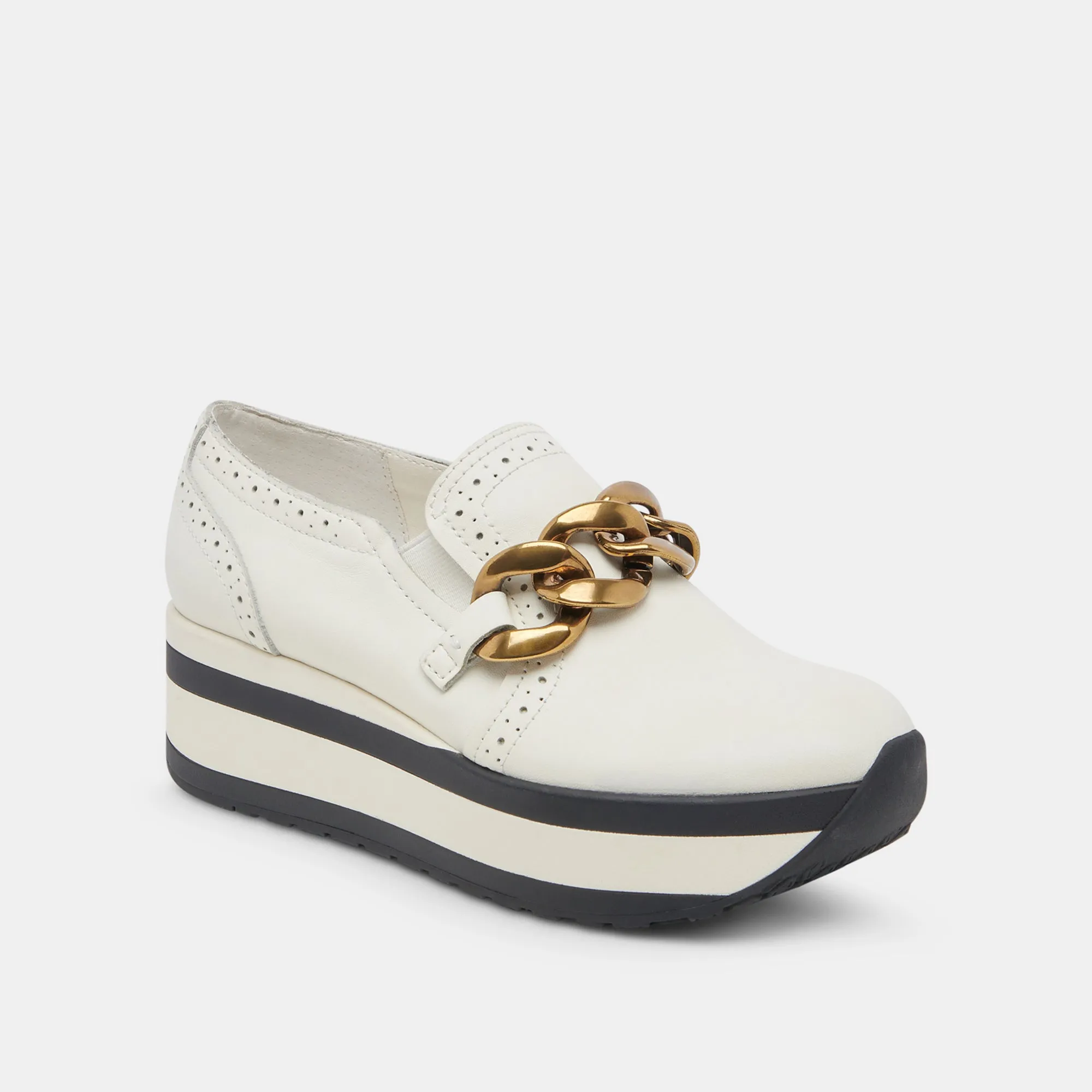 JHENEE SNEAKERS WHITE LEATHER