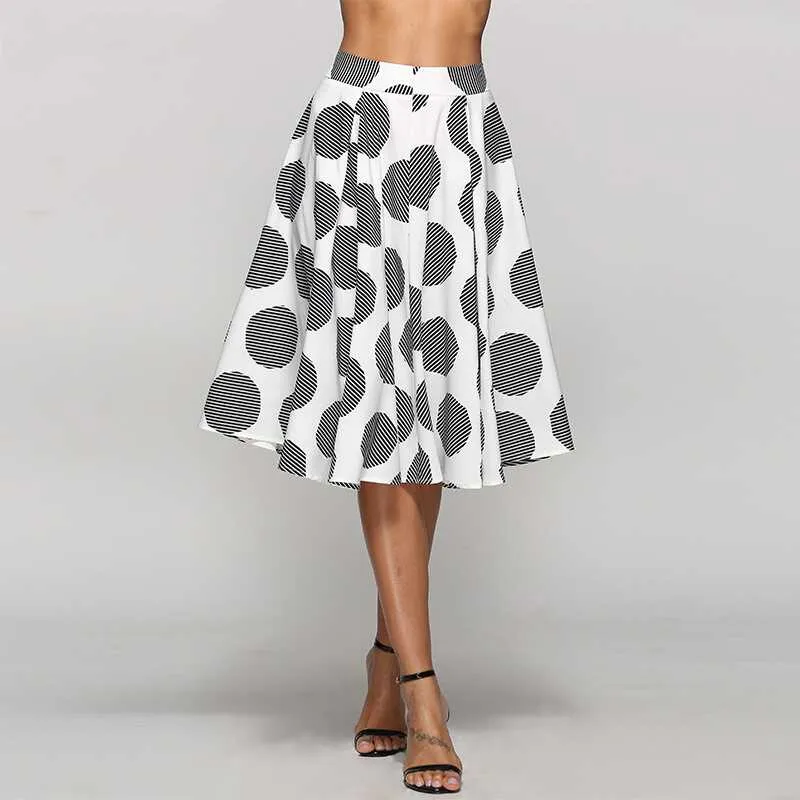 Large Dot Round Skirt