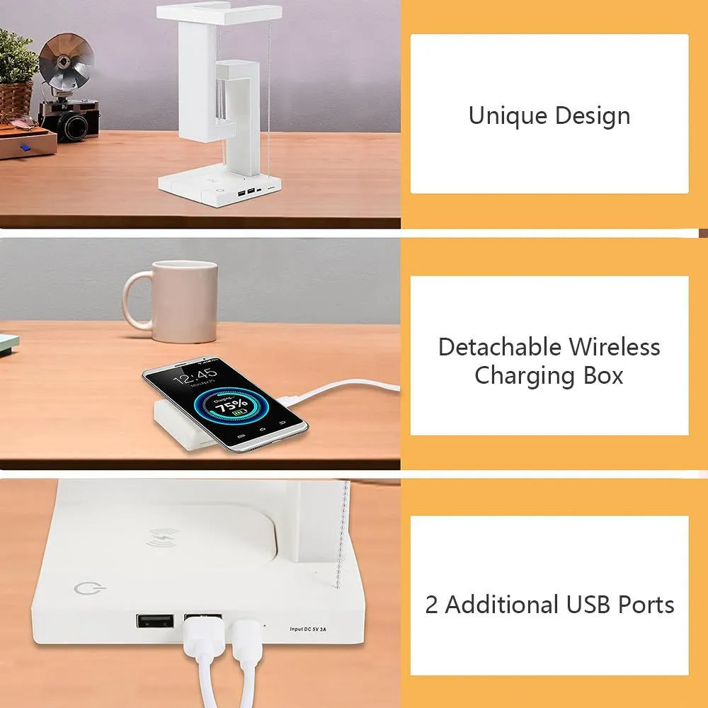 Levitation Anti-Gravity Wireless Charging Desk LED Lamp | 2238