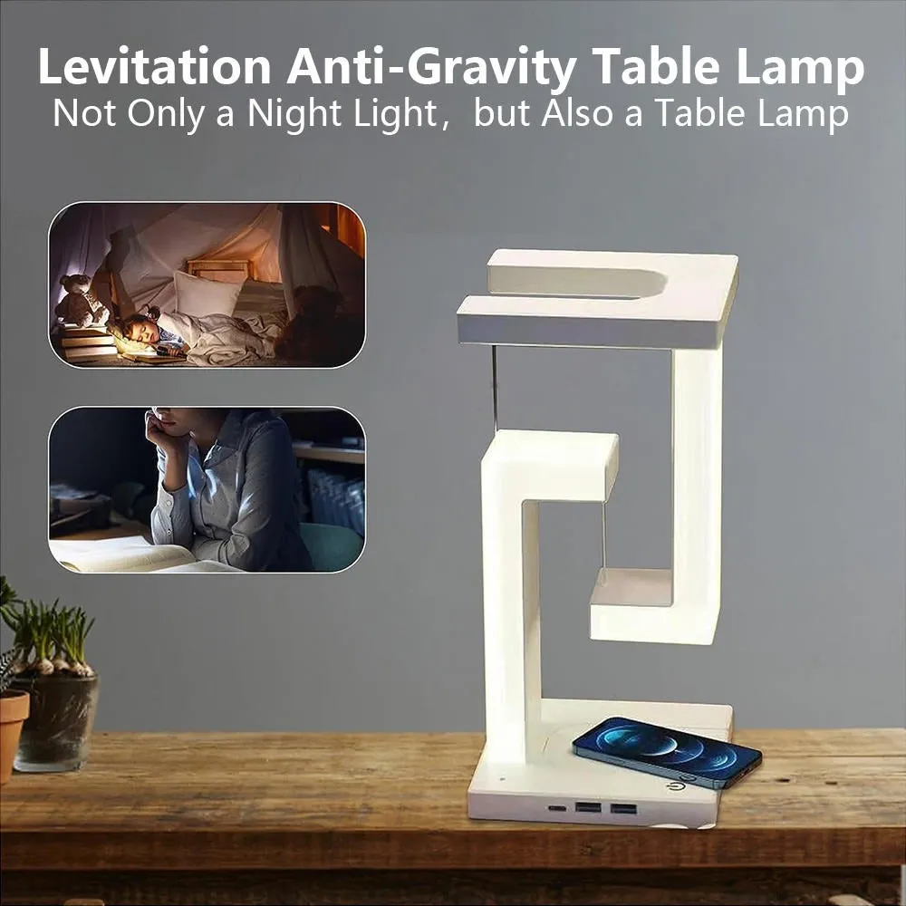 Levitation Anti-Gravity Wireless Charging Desk LED Lamp | 2238