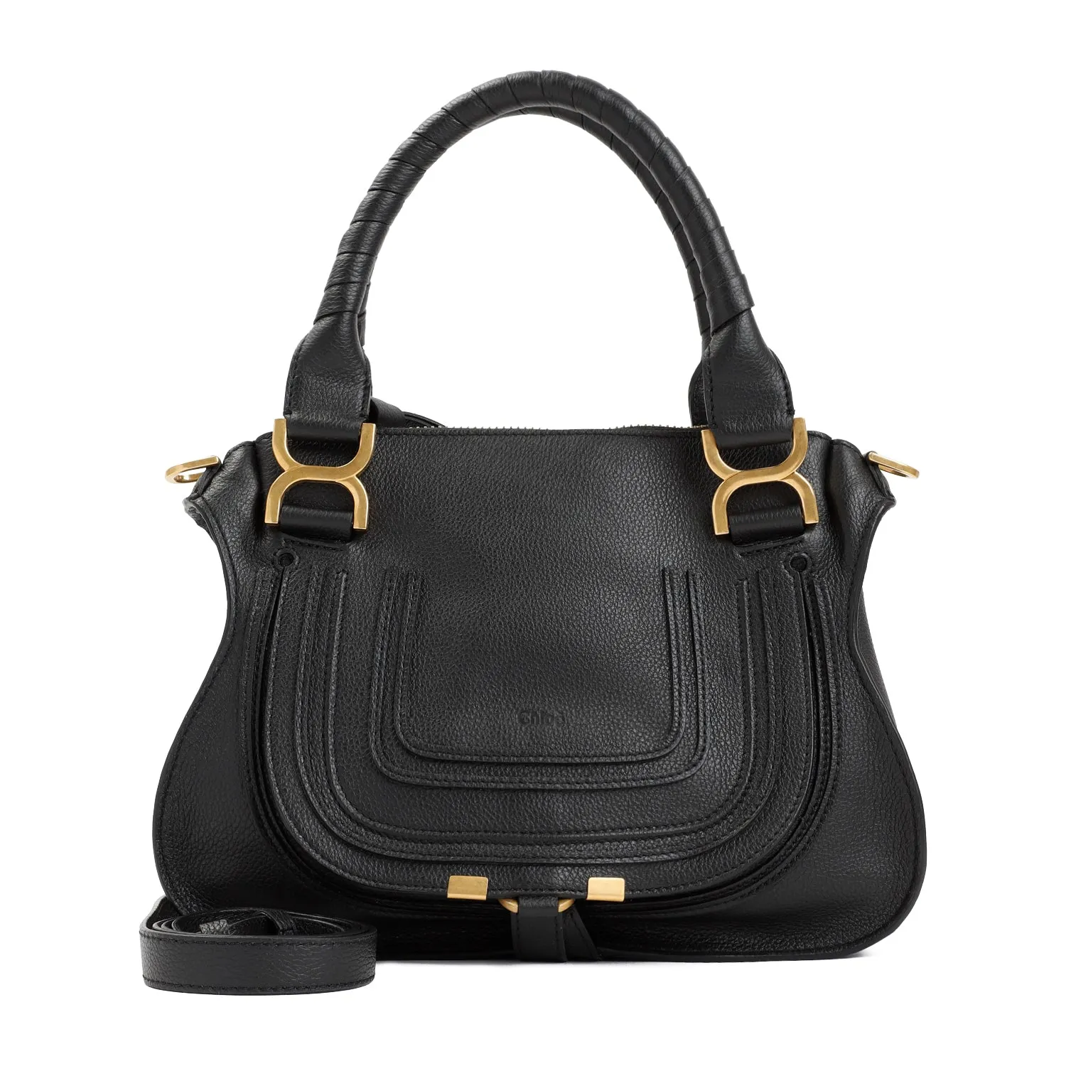 MARCIE SMALL LEATHER HANDBAG