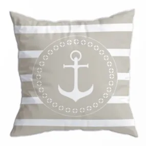 Marine Business Santorini Cushion 40x40 anchor Stripes Beige