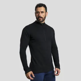 Men's Alpaca Wool Base Layer: 300 Lightweight Half-Zip