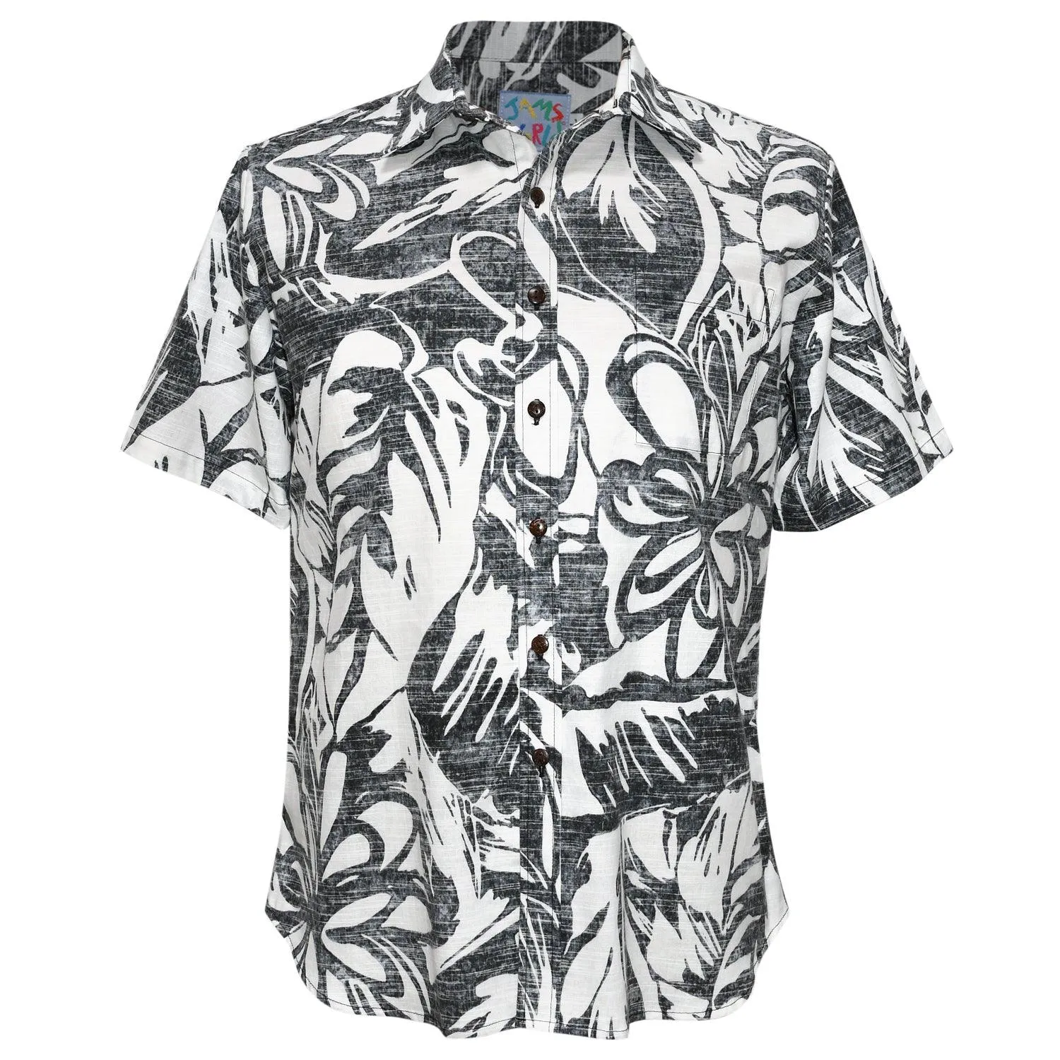 Men's Archival Collection Modern Fit Shirt - Royal Garden Black Reverse