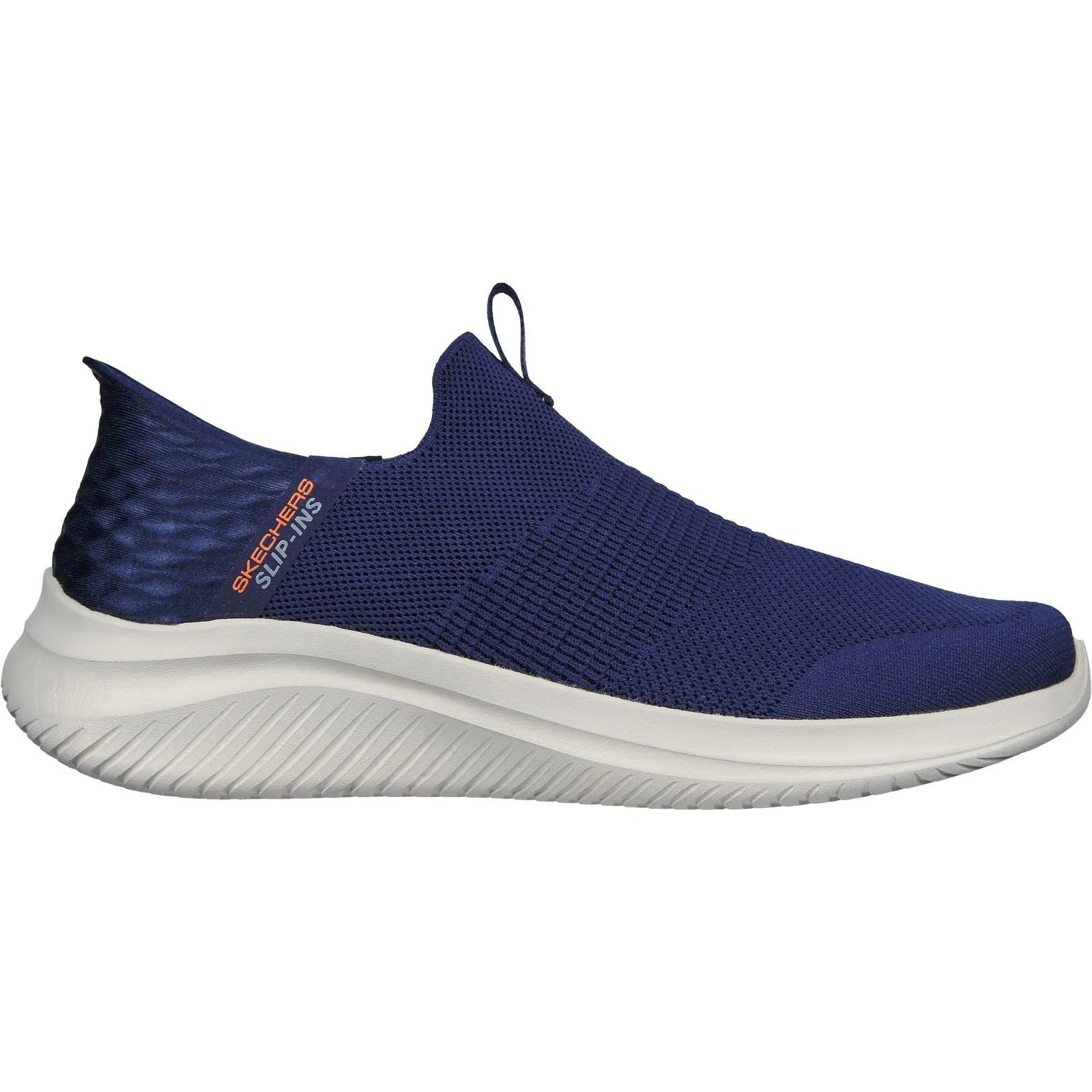 Men's Wide Fit Skechers 232450 Slip-ins Ultra Flex 3.0 Smooth Step Sneakers - Navy