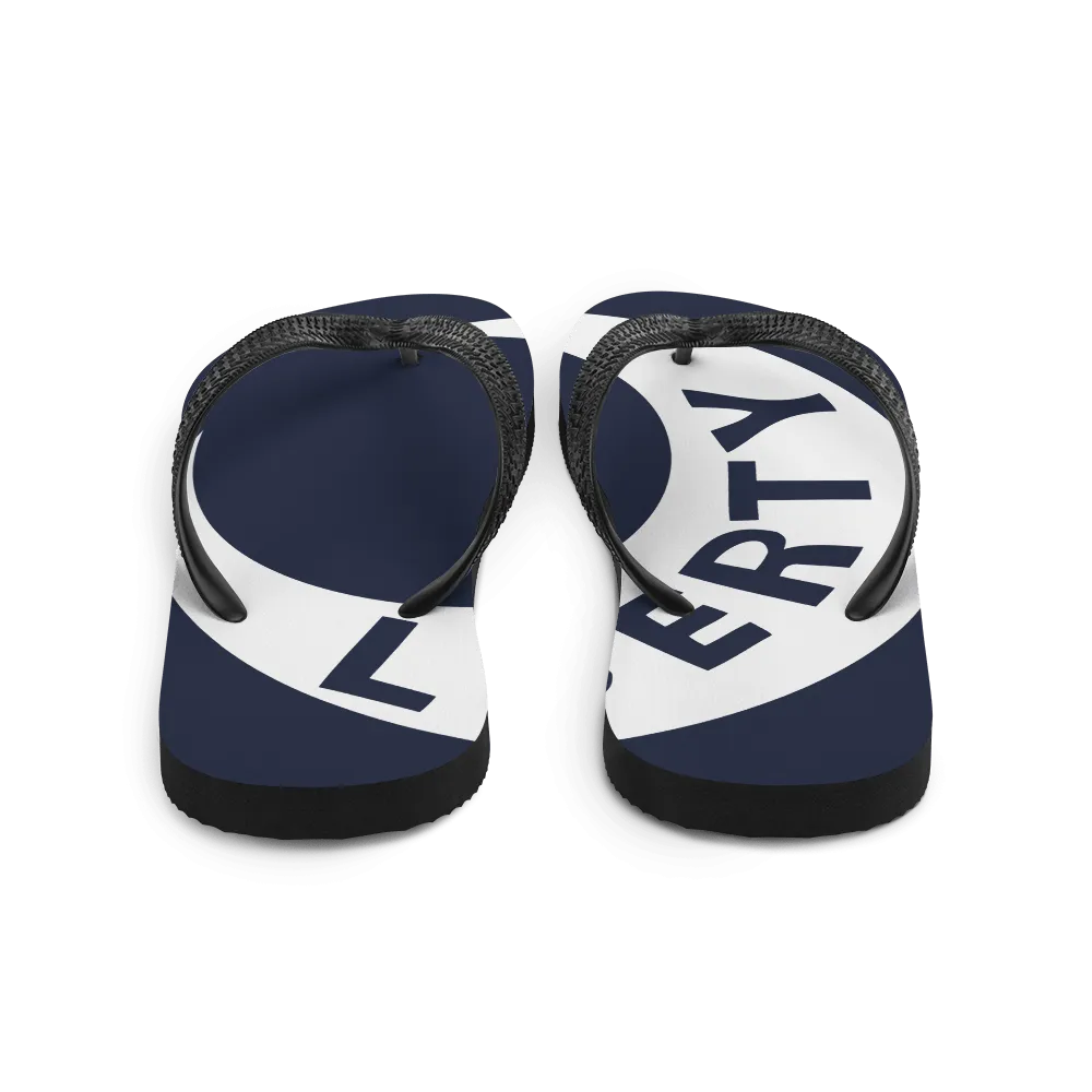 Moultrie Flag Flip-Flops