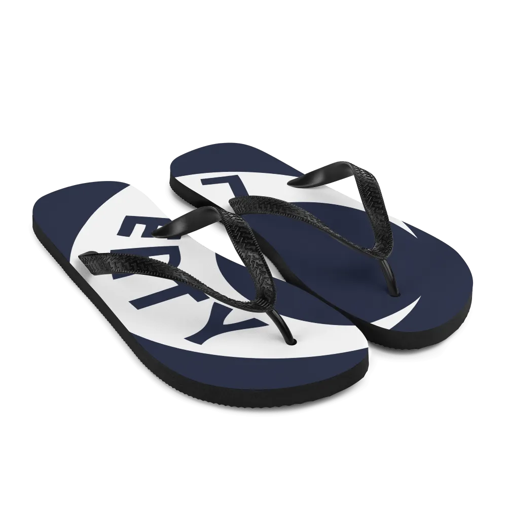 Moultrie Flag Flip-Flops