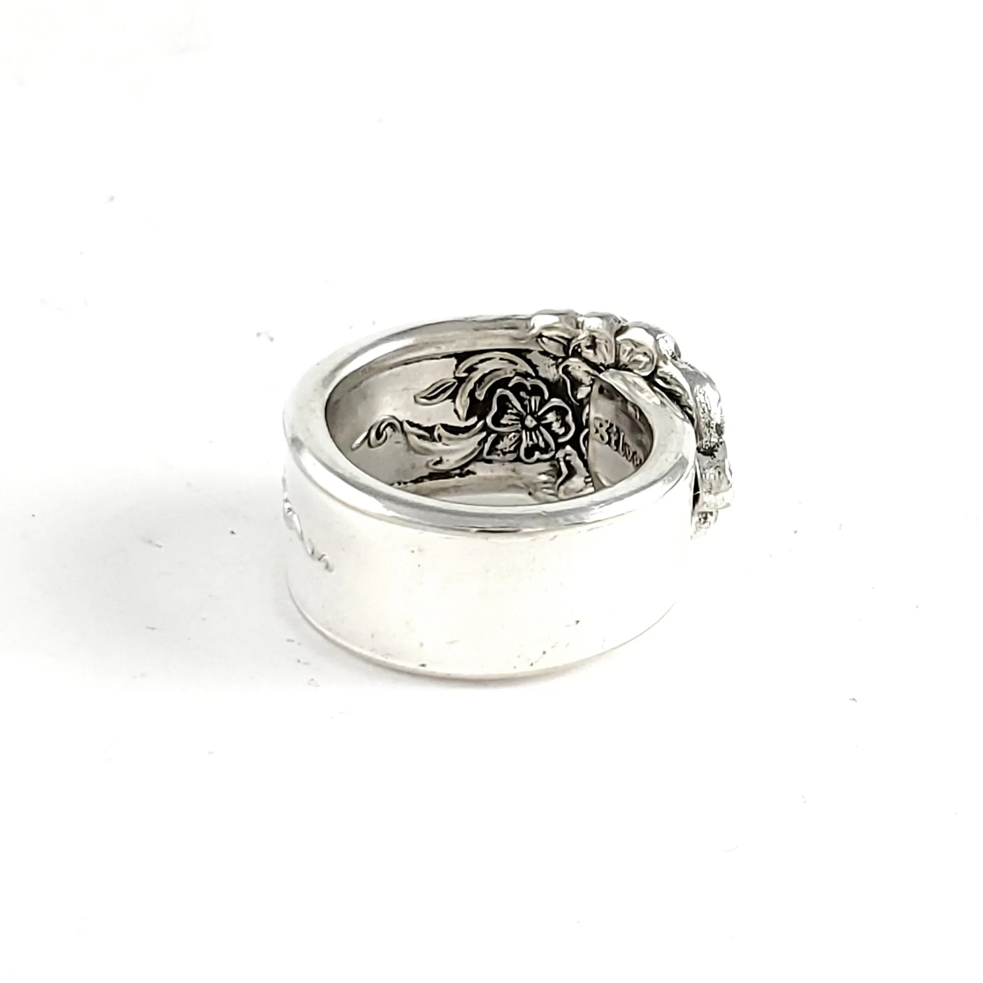 National Moss Rose Spoon Ring