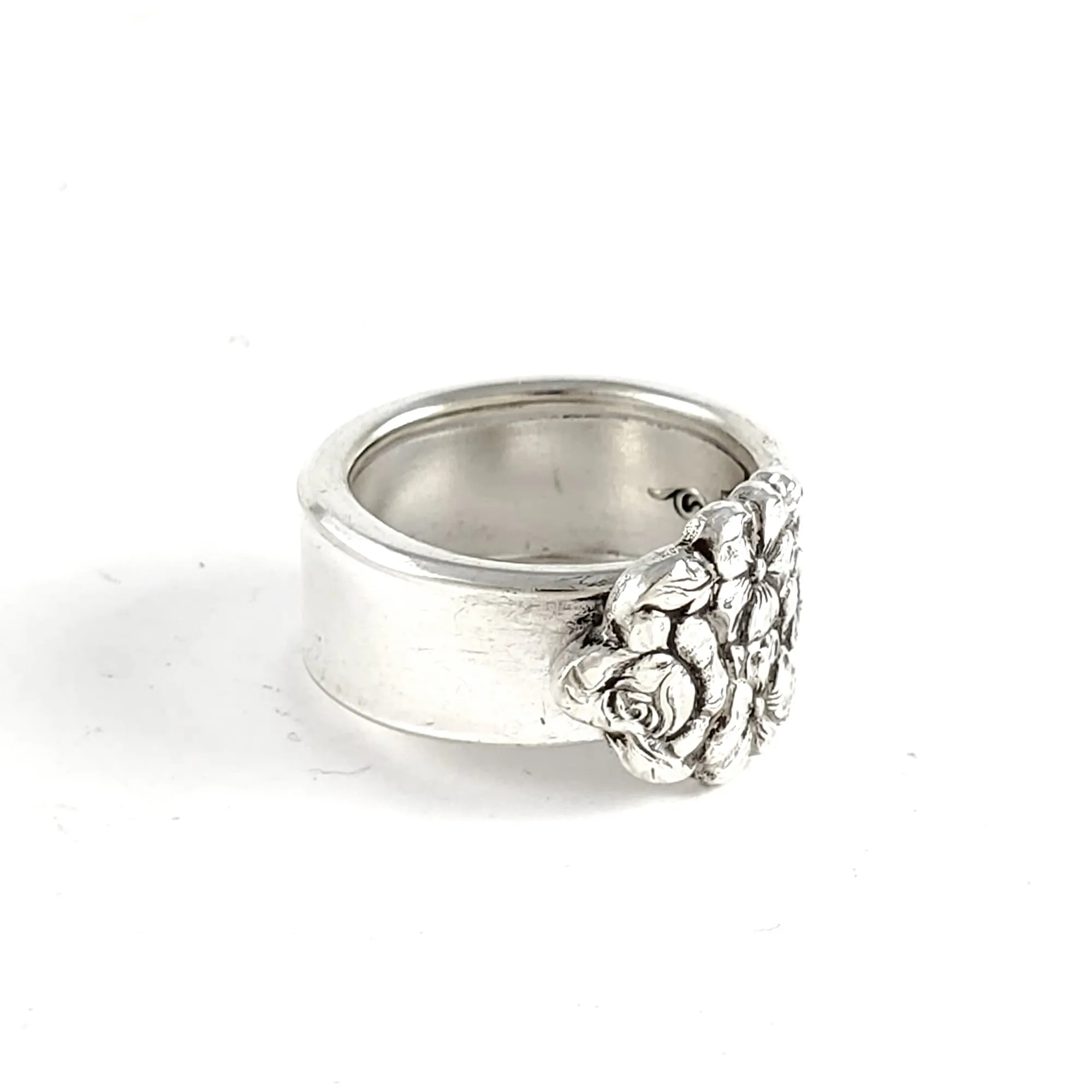 National Moss Rose Spoon Ring