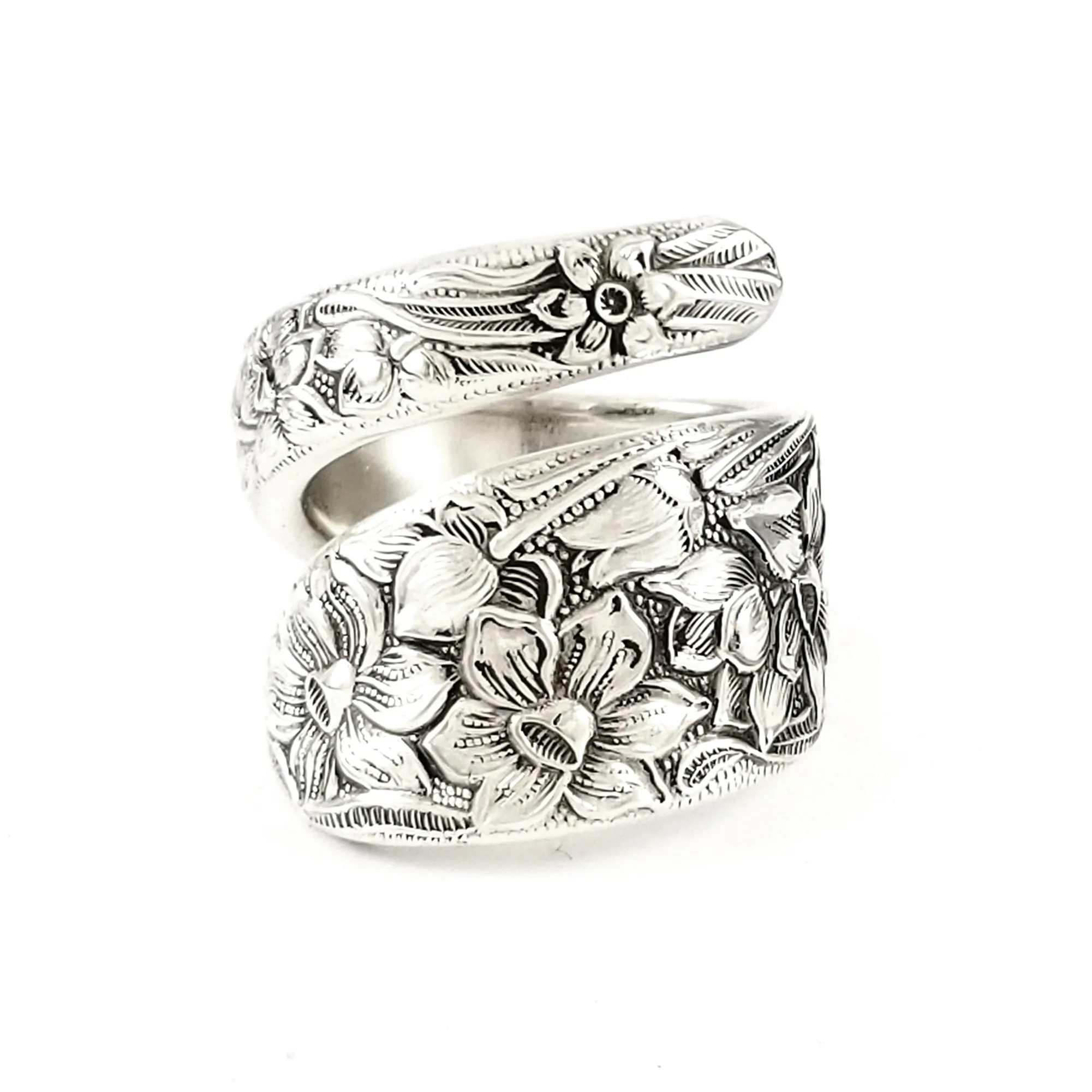 National Narcissus Daffodil Wrap Around Spoon Ring