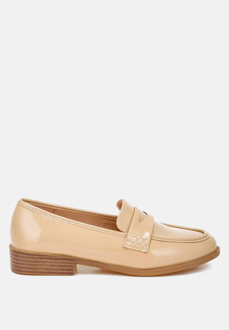 Penny Strap Detail Loafers by RUW