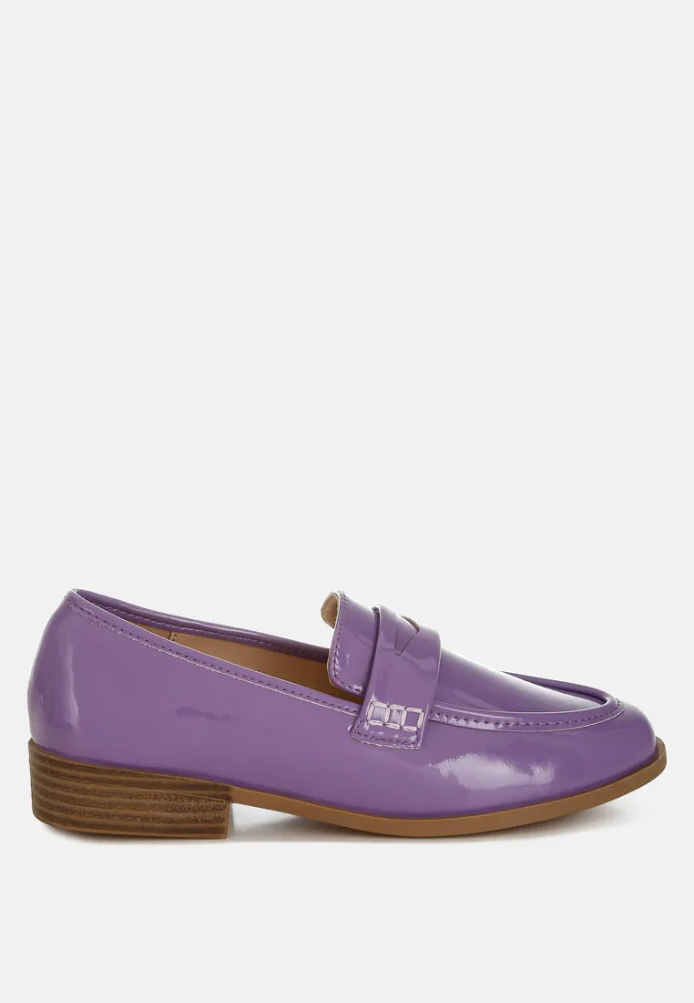 Penny Strap Detail Loafers by RUW