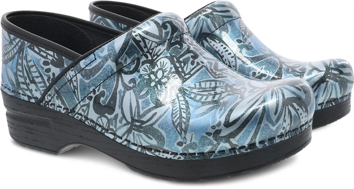 Professional - Denim Floral Patent