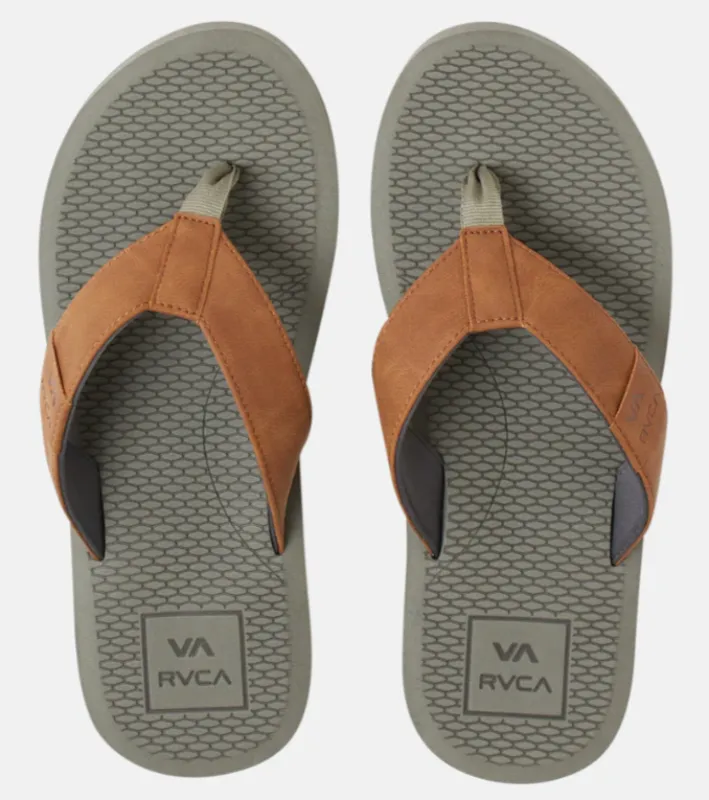 RVCA Sandbar Flip Flops Aloe