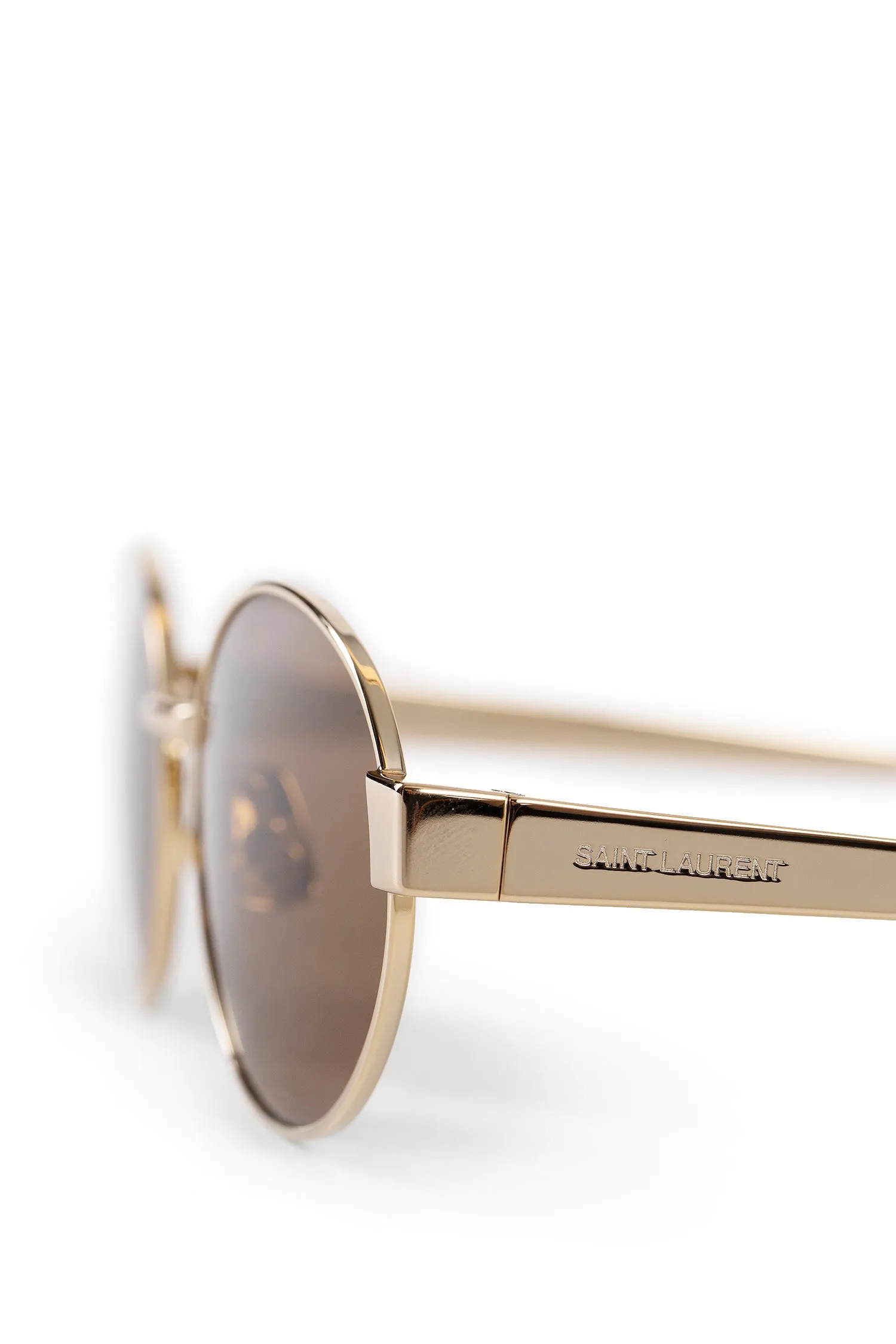 SAINT LAURENT WOMAN GOLD EYEWEAR