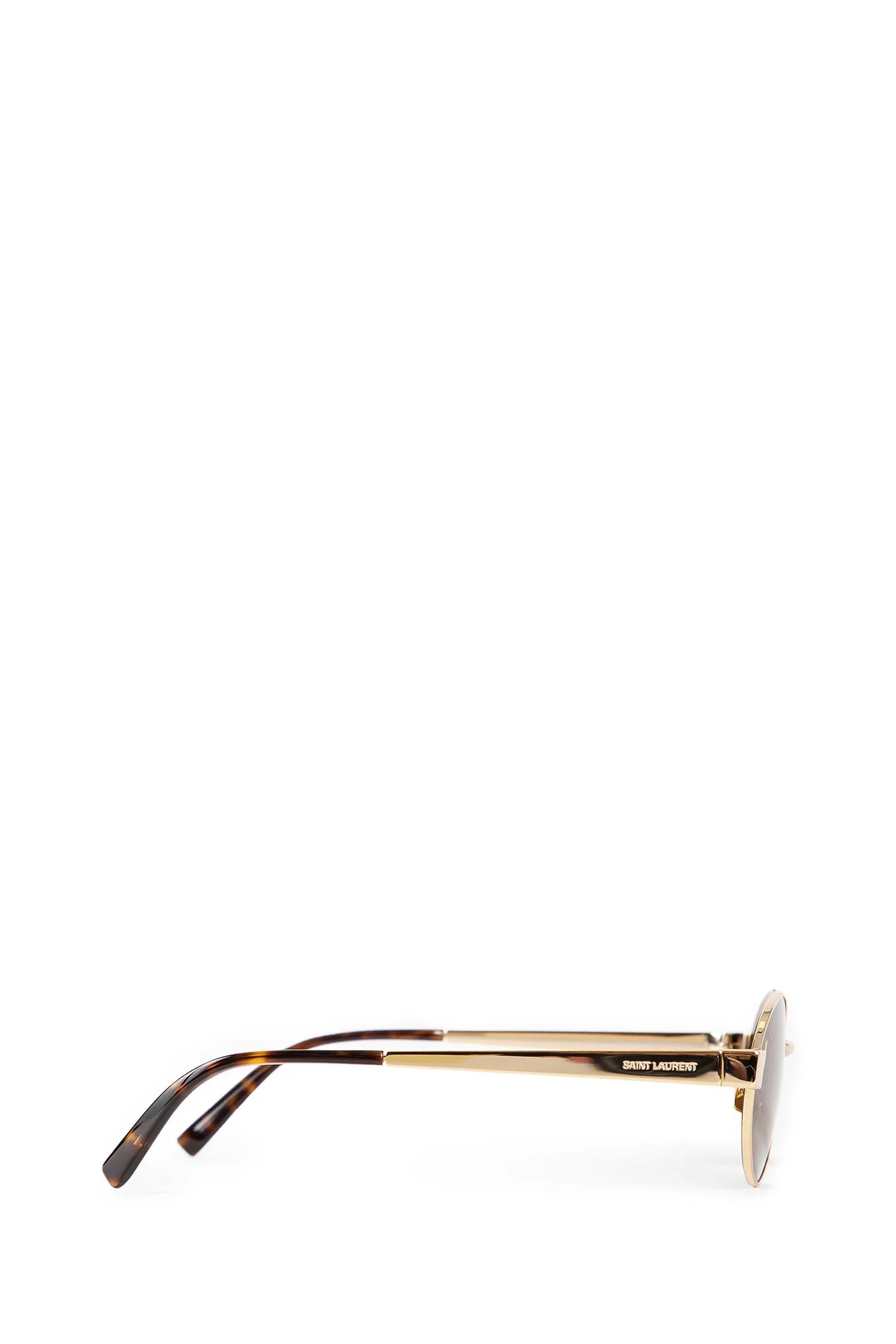 SAINT LAURENT WOMAN GOLD EYEWEAR