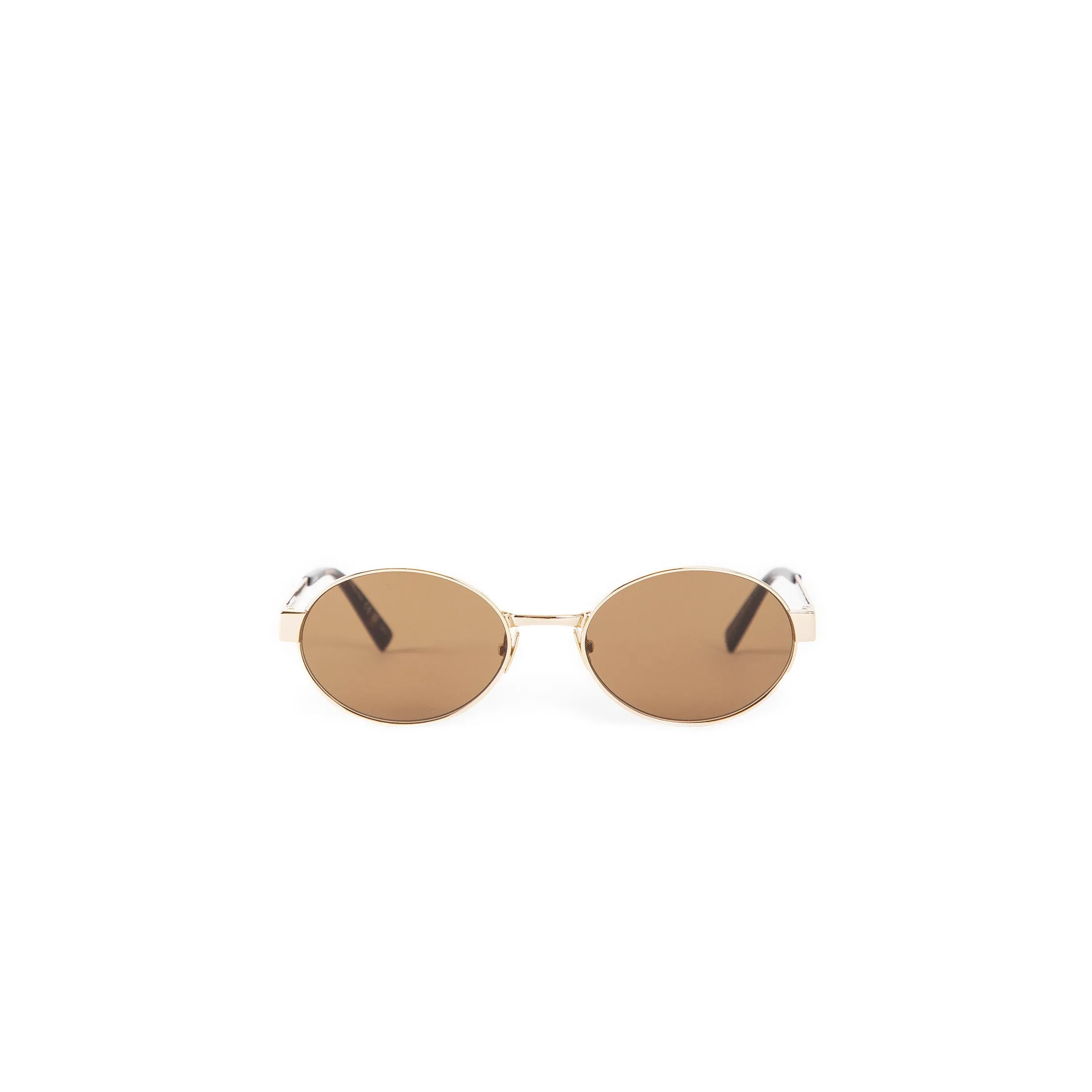 SAINT LAURENT WOMAN GOLD EYEWEAR