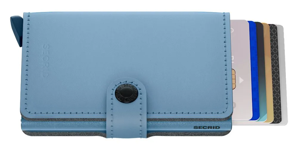 Secrid Mini Wallet Yard Powder Sky Blue