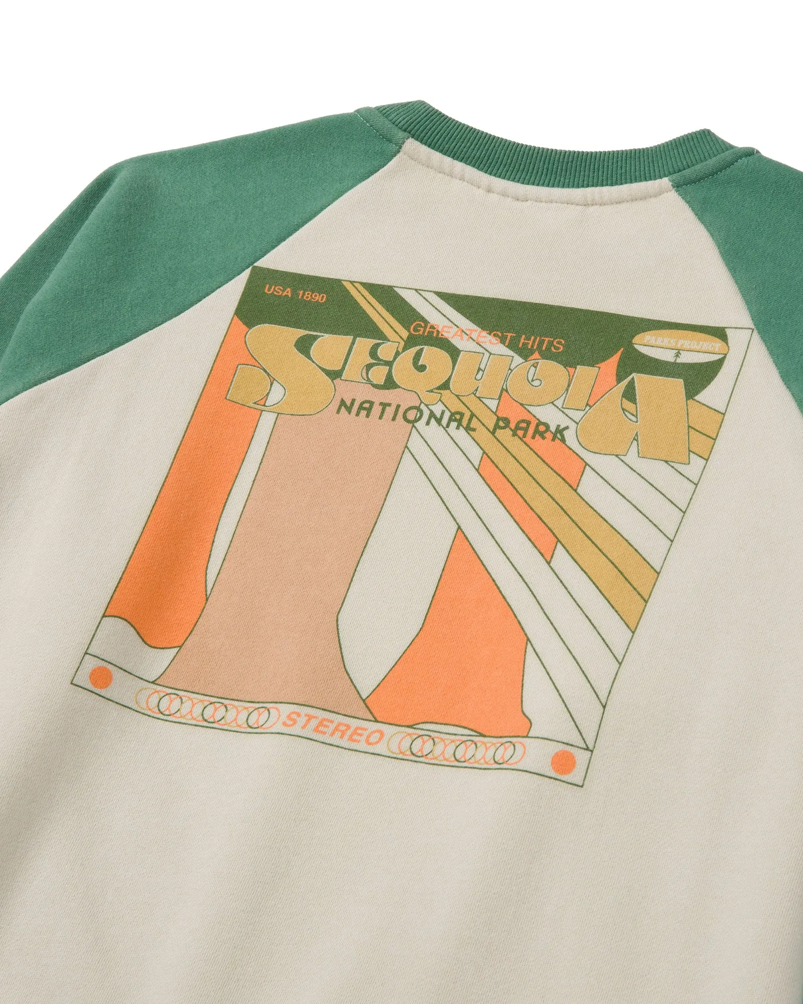 Sequoia Greatest Hits Raglan Crew