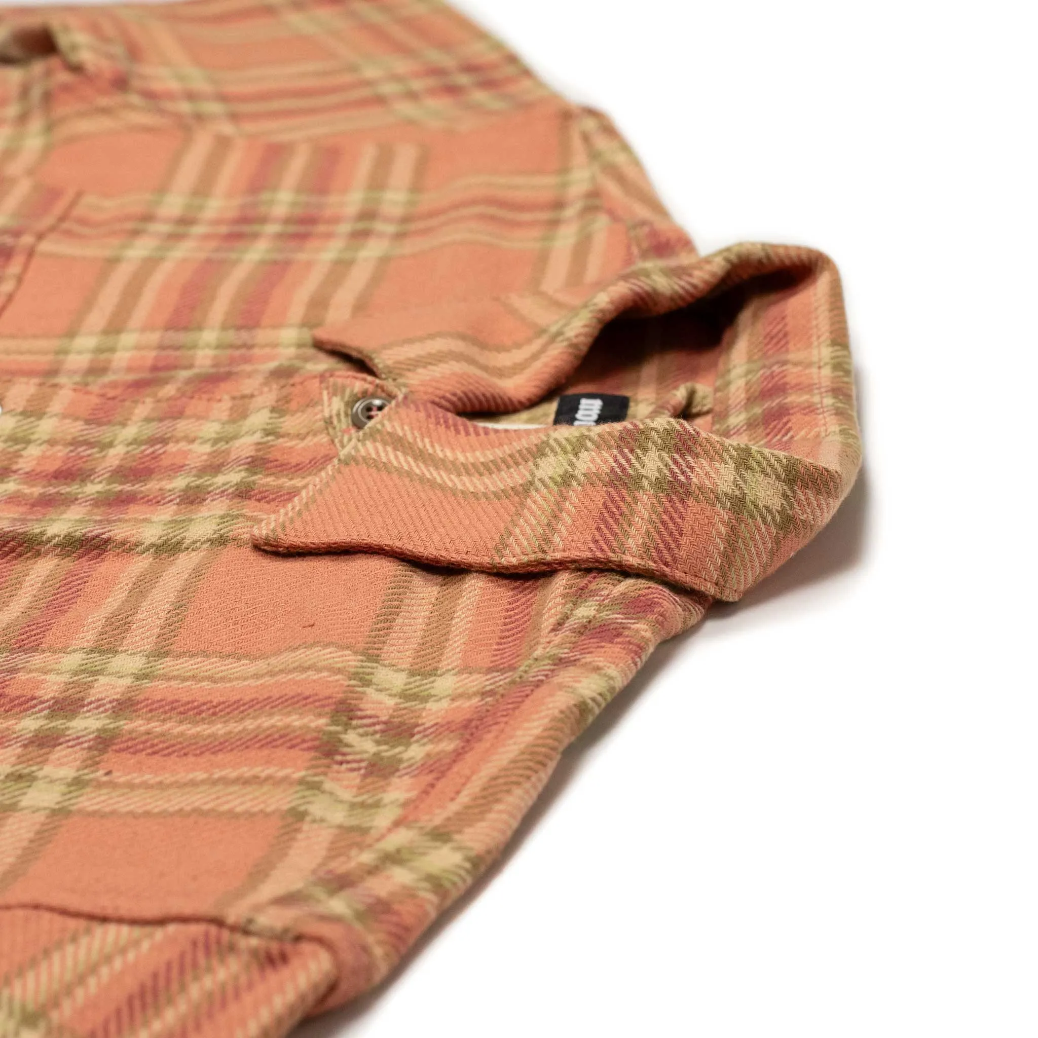 Short sleeve 50s Milano relaxed shirt in Melrose Plaid cotton