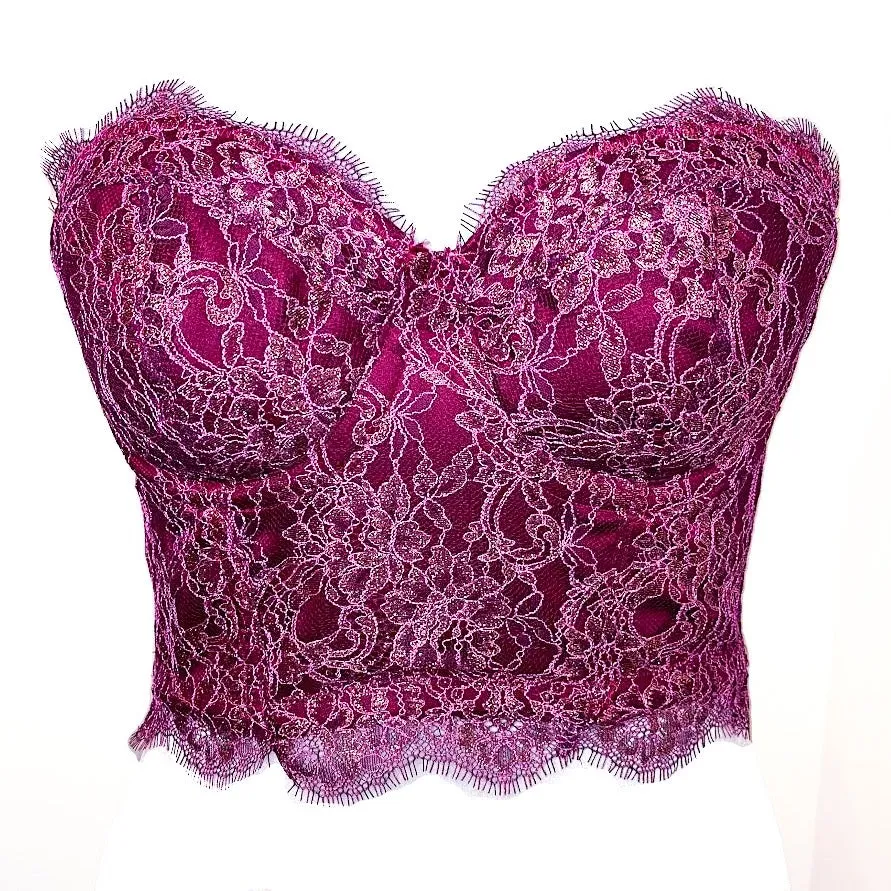 Spiced Wine Lace Bra Kit