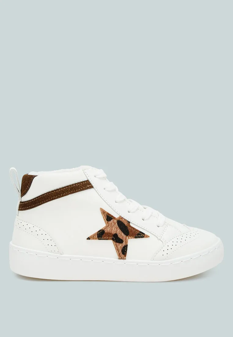 Star High Ankle Sneakers by RUW