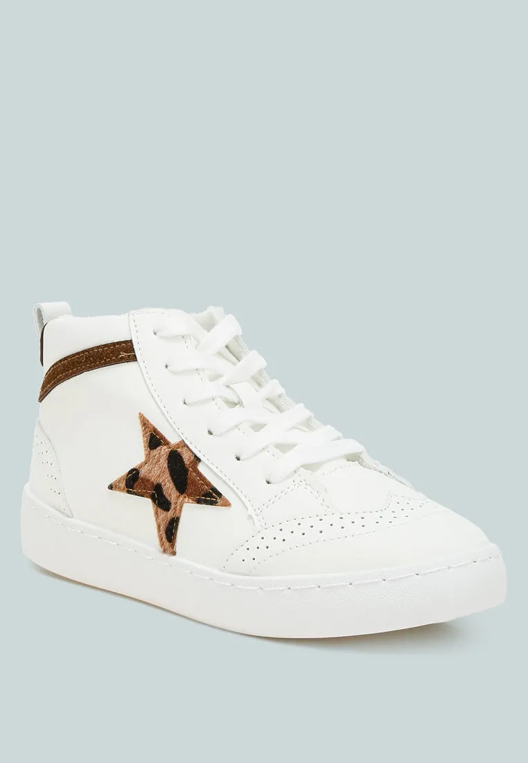 Star High Ankle Sneakers by RUW