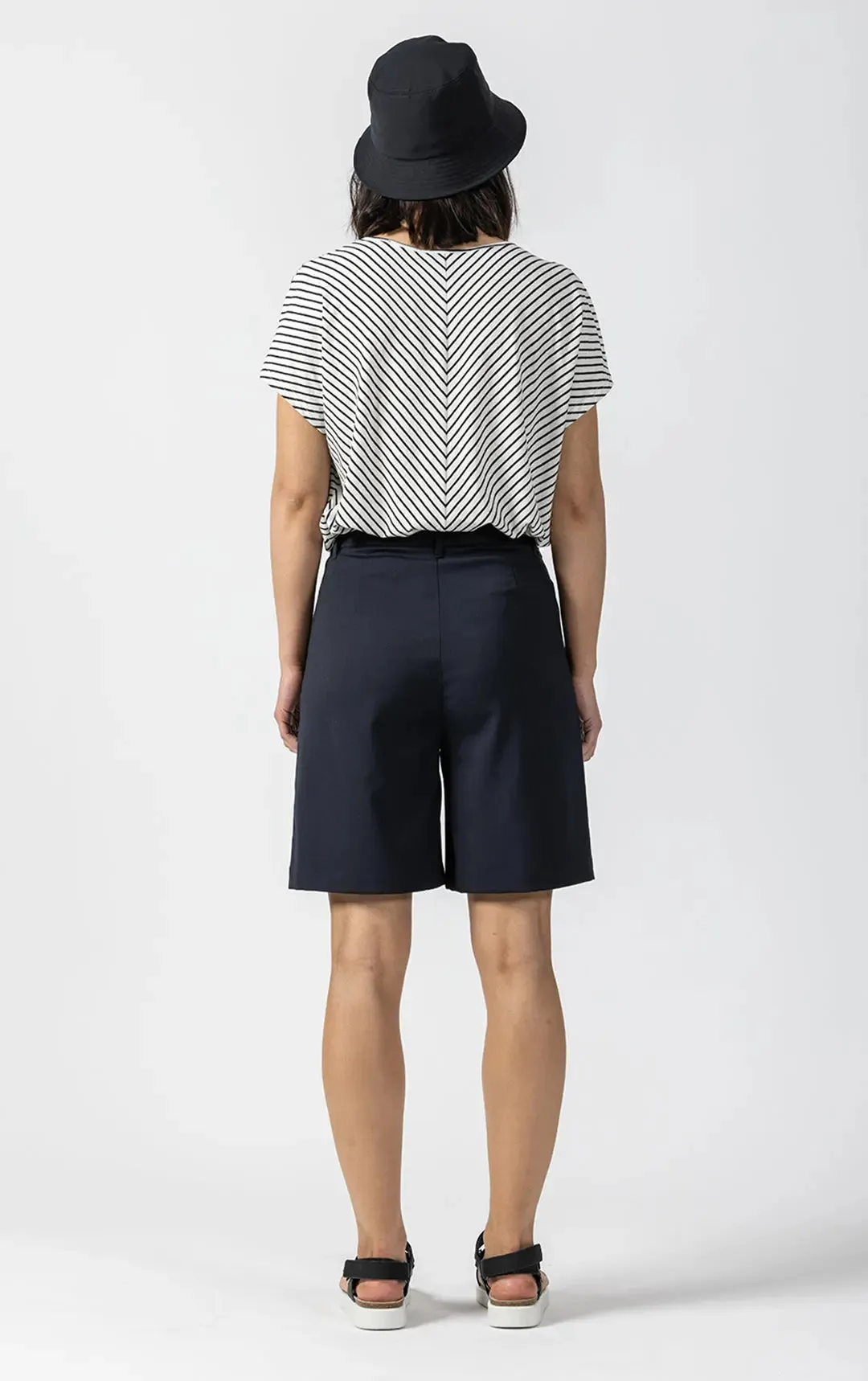 TAILORED WOOL BLEND SHORT - CLEARANCE