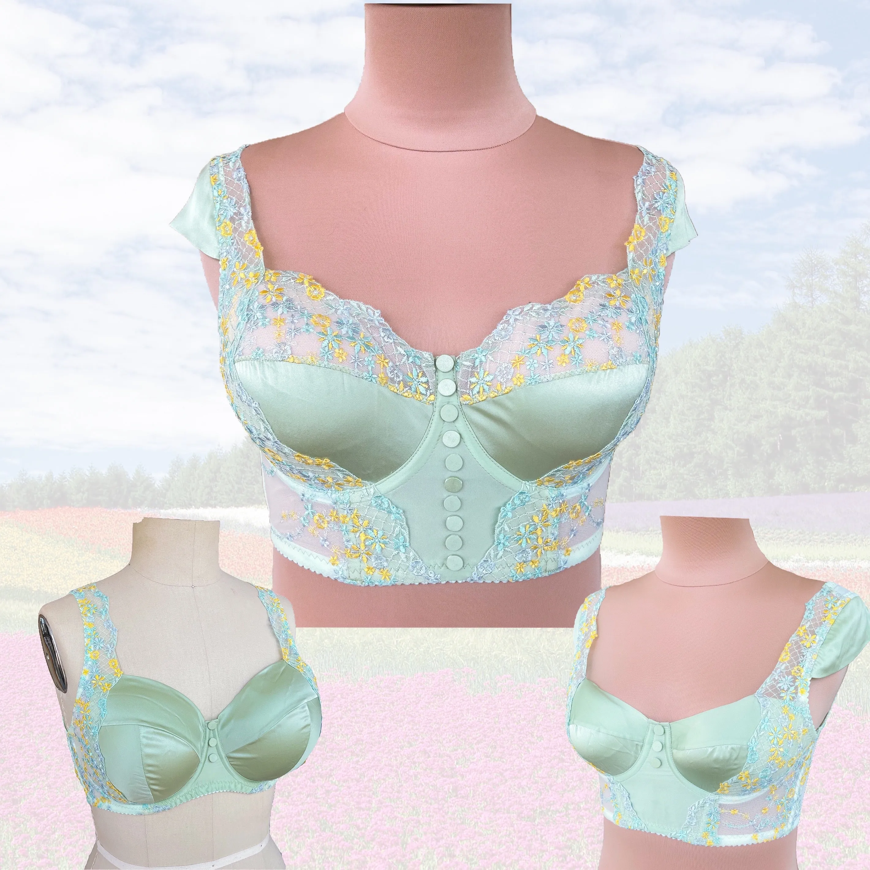 Under the Arbor Lace Bra Kit with Cap Sleeve Option