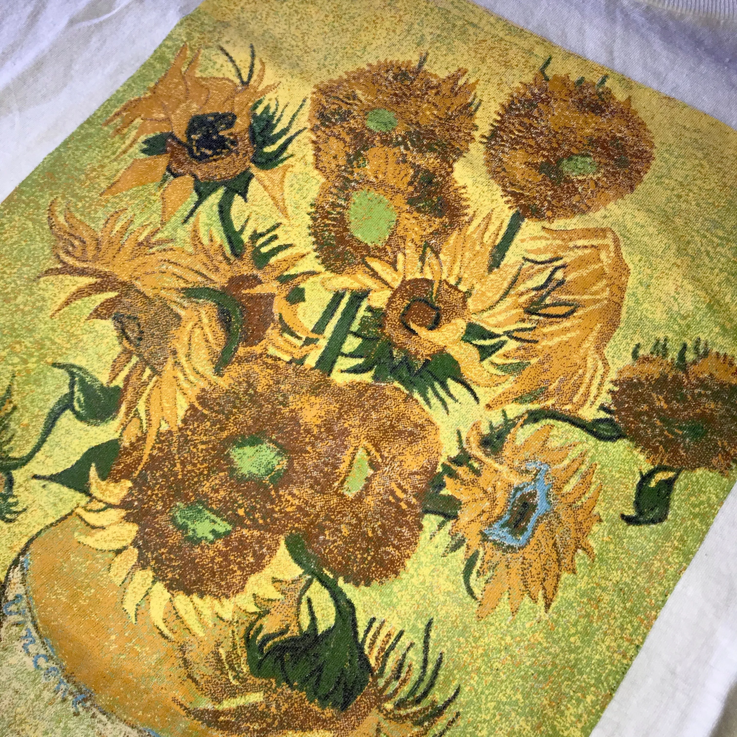 Van Gogh 1990s Single Stitch “Sunflowers” Tee