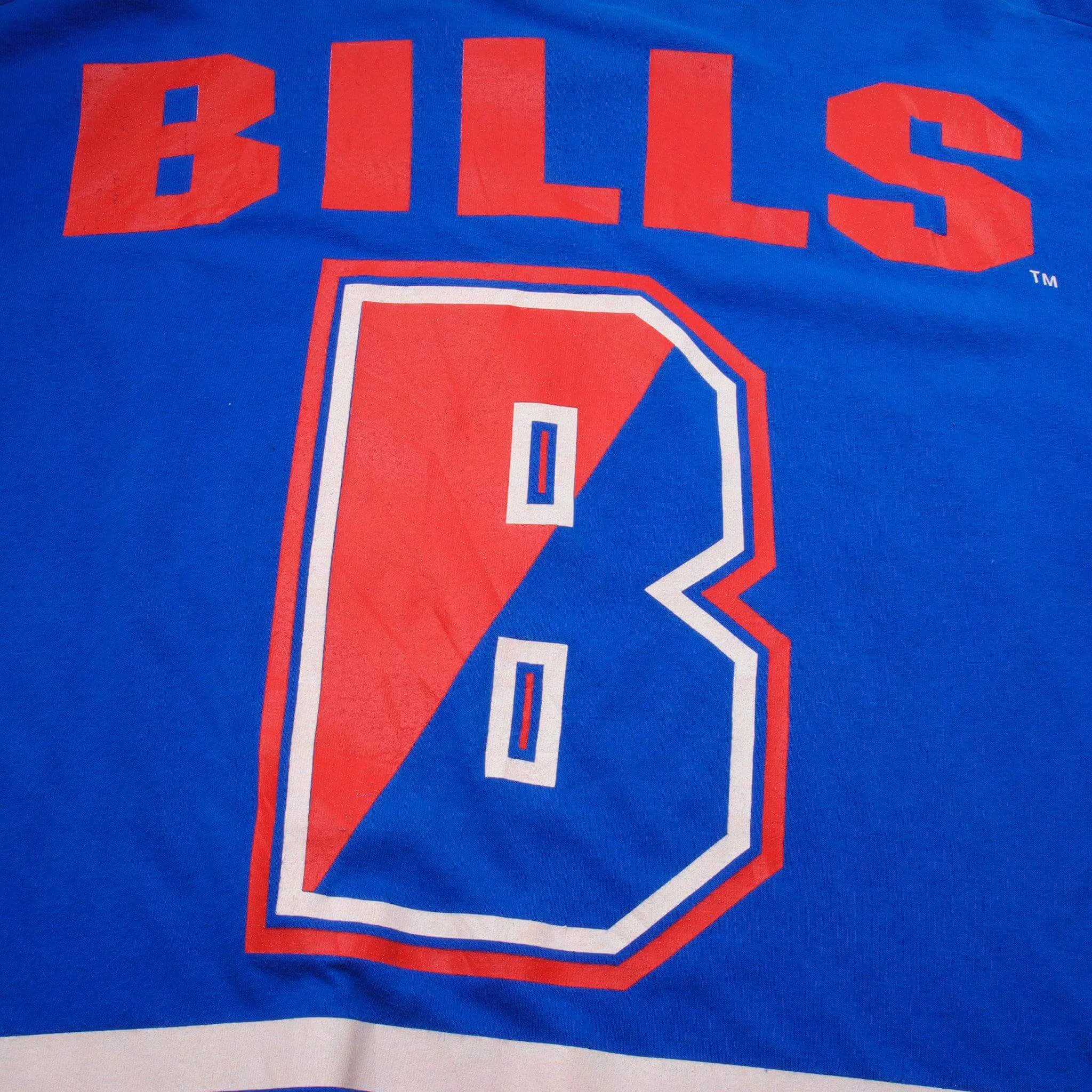 VINTAGE ALL OVER PRINT NFL BUFFALO BILLS TEE SHIRT 1994 SIZE XL MADE IN USA