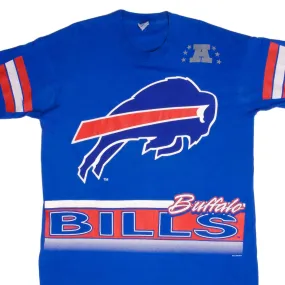 VINTAGE ALL OVER PRINT NFL BUFFALO BILLS TEE SHIRT 1994 SIZE XL MADE IN USA