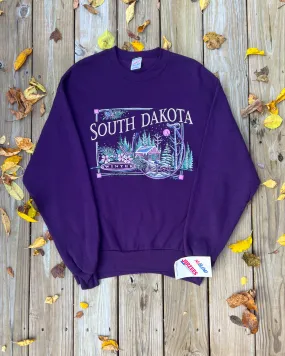 Vintage Unworn Snowfall in South Dakota Crewneck