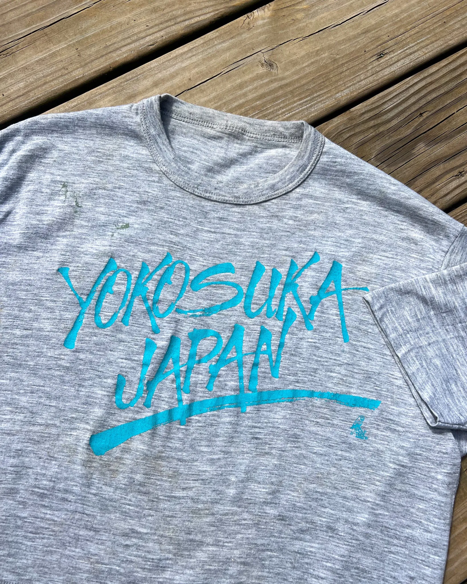 Vintage Yokosuka Japan Cropped Tee