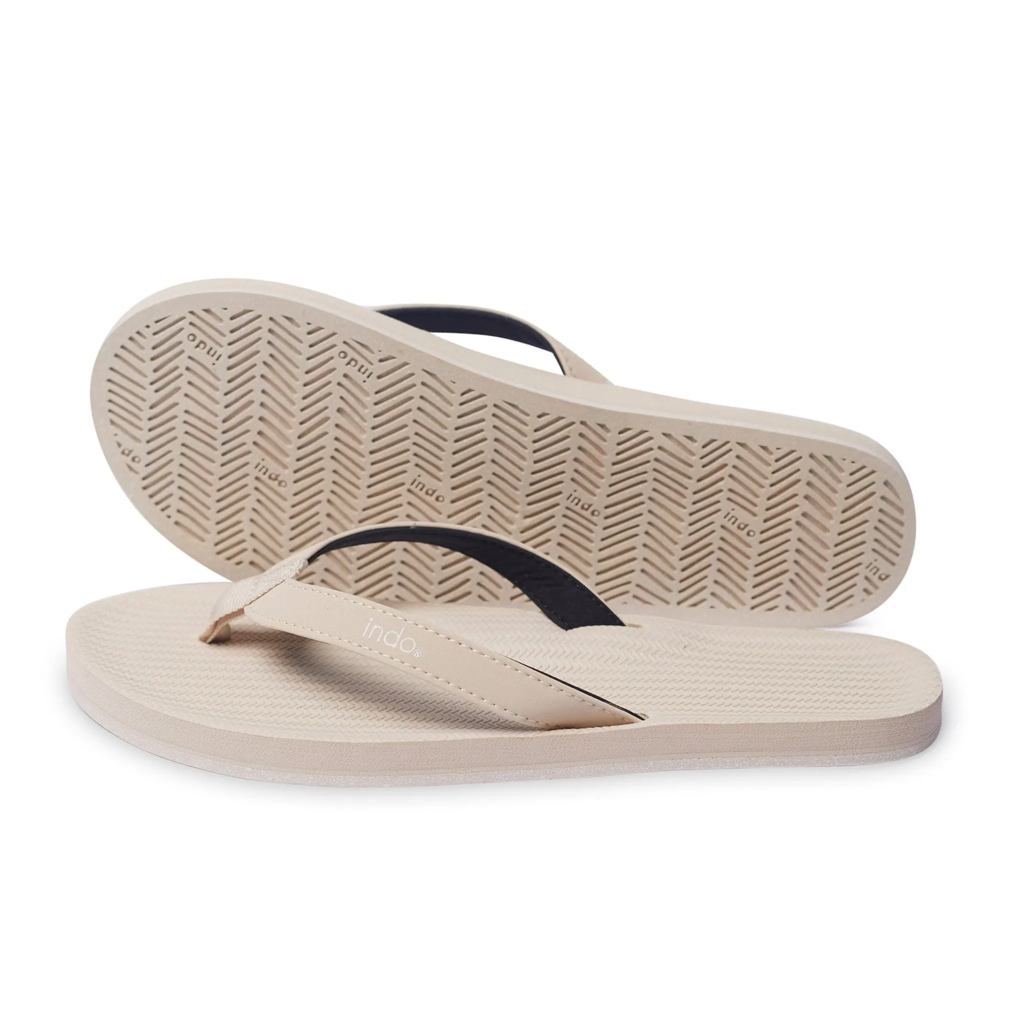 Women's Flip Flops Sneaker Sole - Sea Salt/Sea Salt Sole