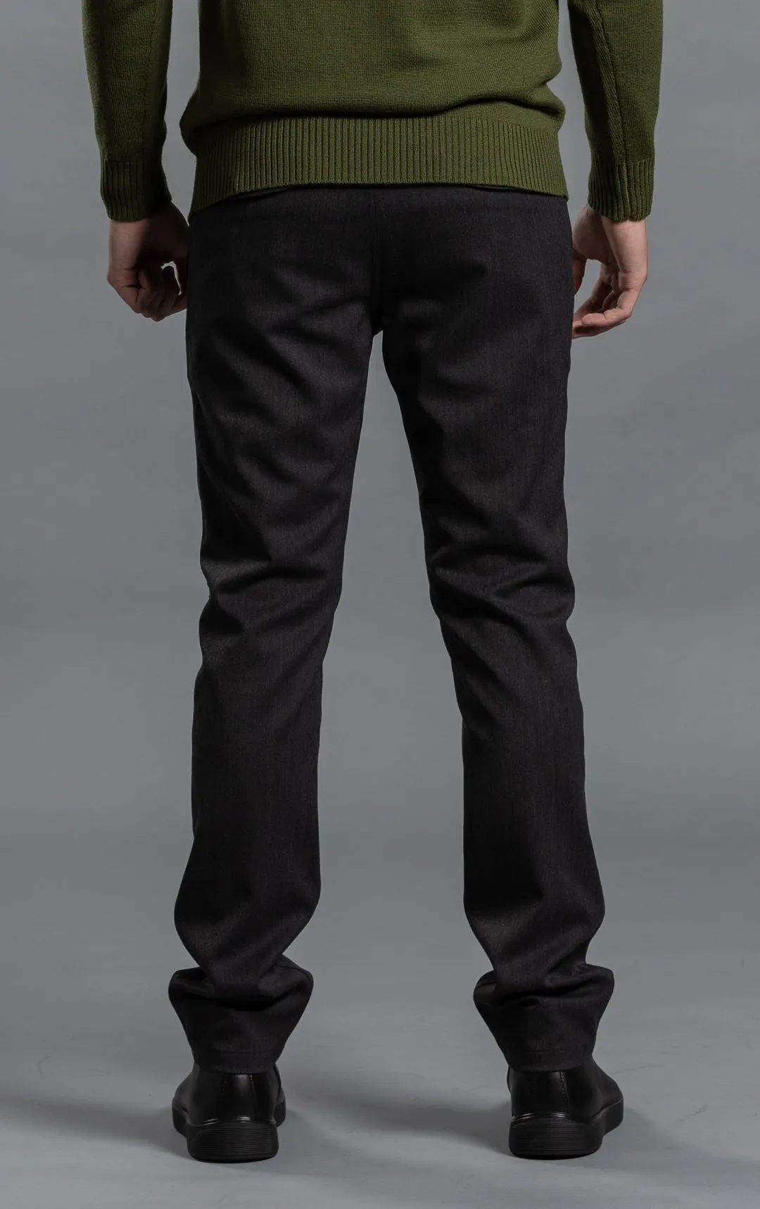 WOOL BLEND CHINO