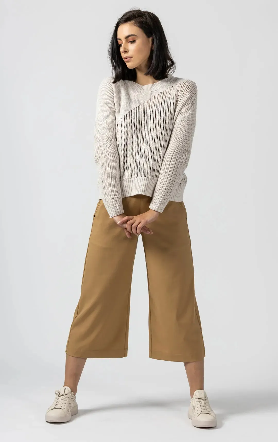 WOOL BLEND CULOTTES - CLEARANCE